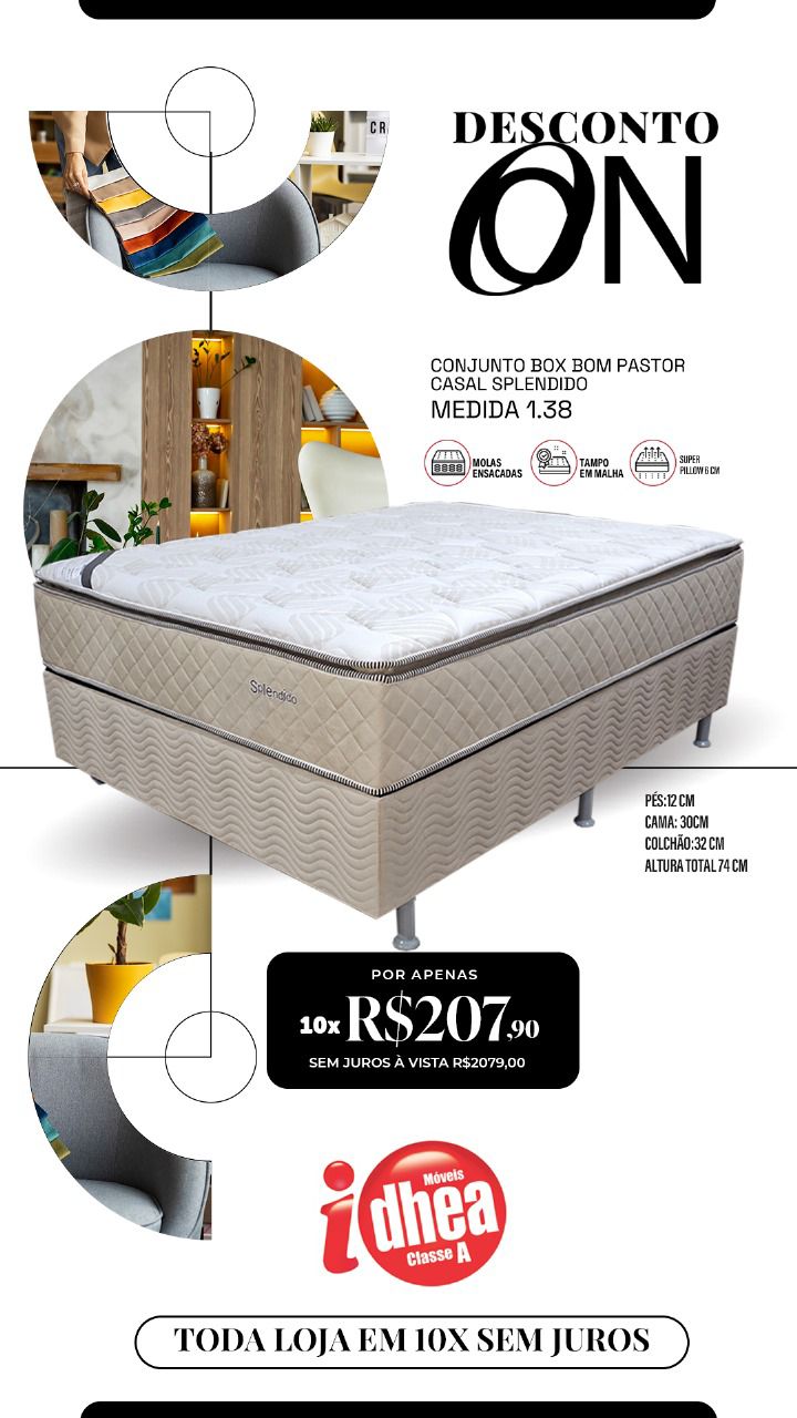 Conj. box Bom pastor casal Splendido