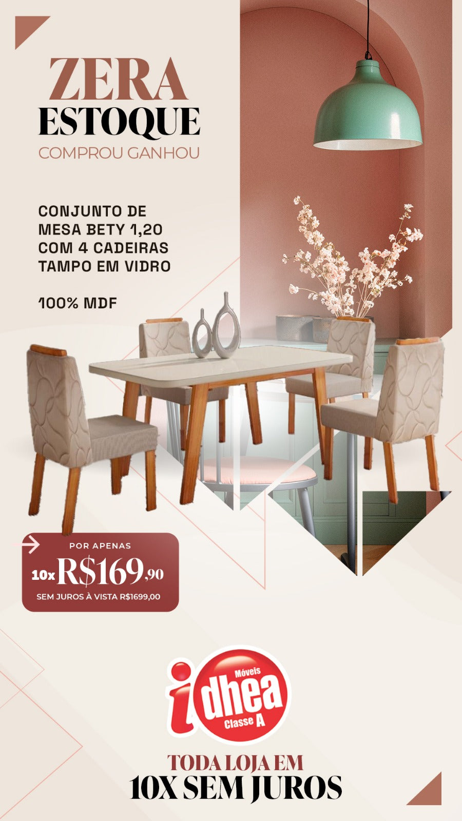 Conj. de mesa Bety