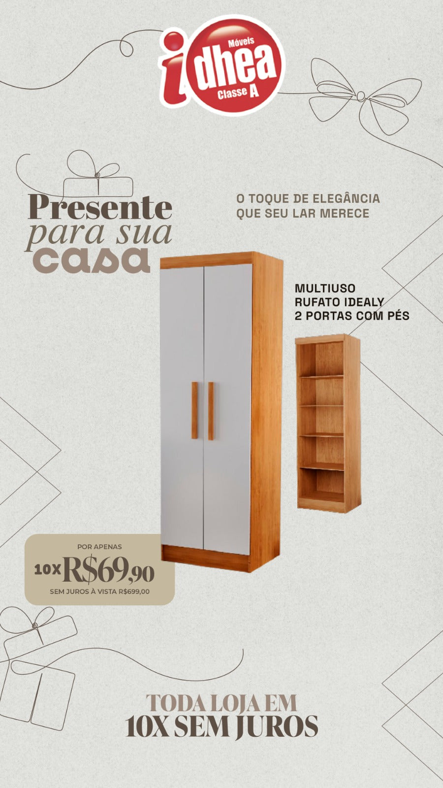Multiuso Rufato Idealy 2 Portas
