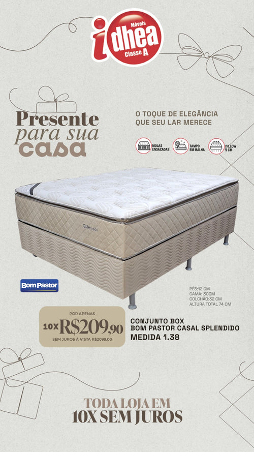 Conj. box Bom pastor casal Splendido