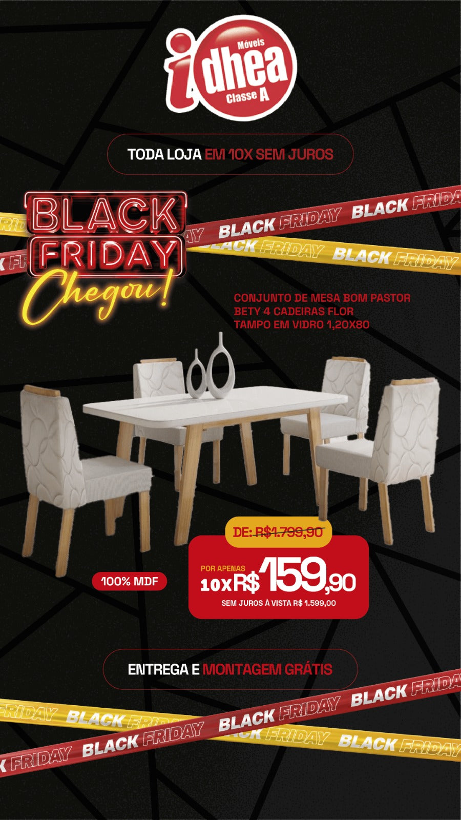 Conj. de Mesa Bom Pastor Bety