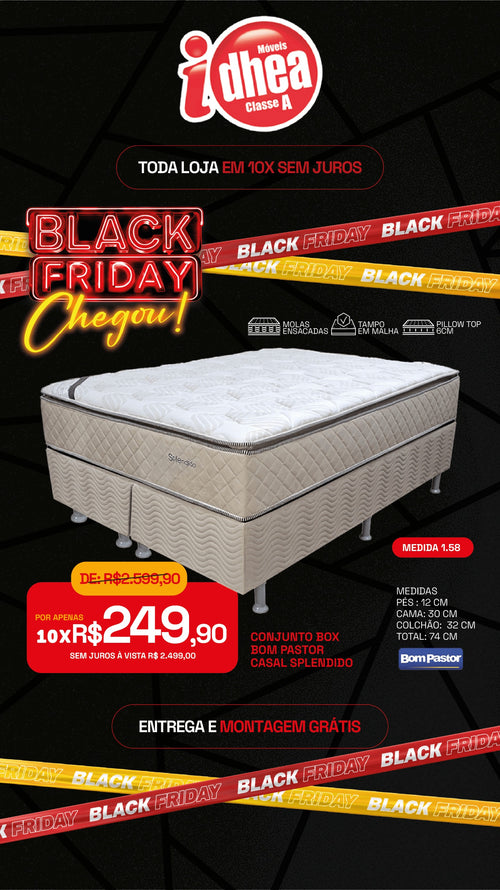 Conj. Box bom pastor Casal Splendido