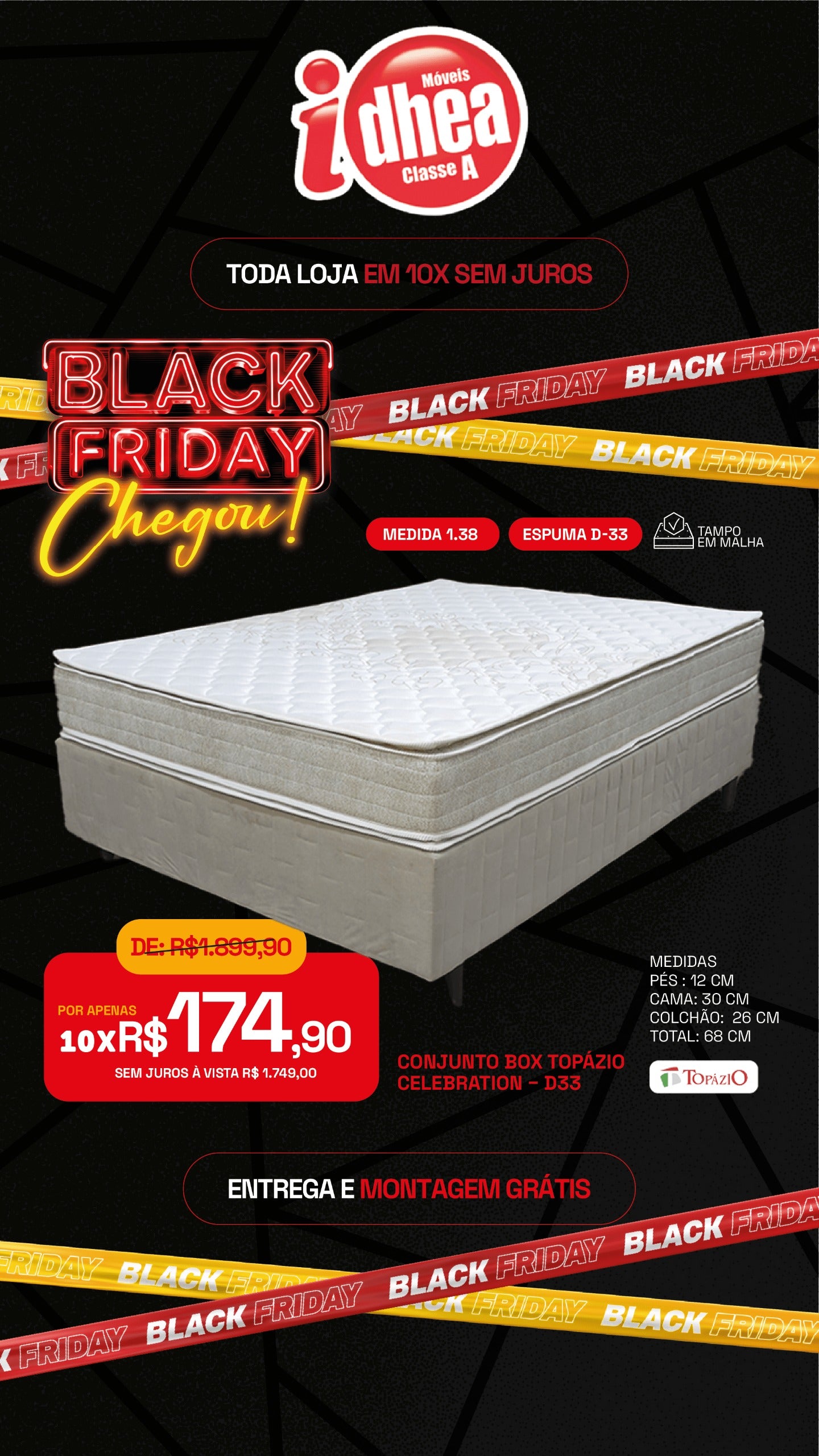 Conj. Box Topázio Celebration