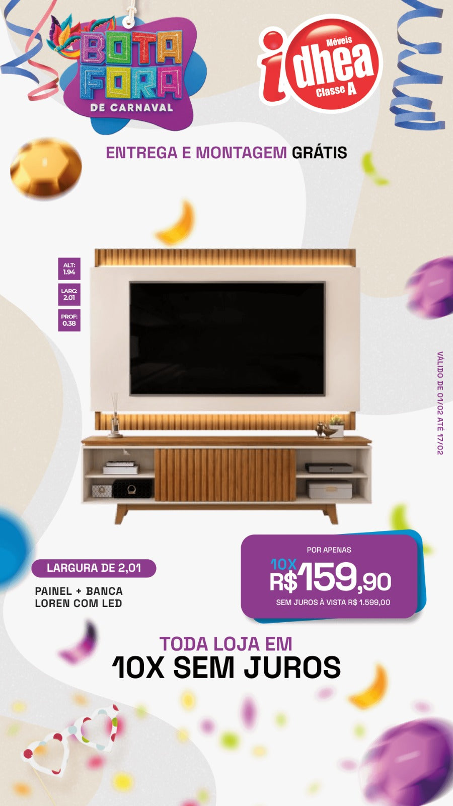 Painel + Banca Loren